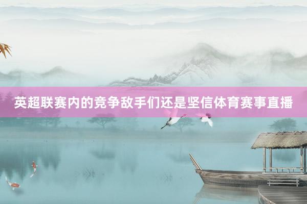 英超联赛内的竞争敌手们还是坚信体育赛事直播