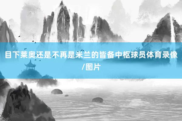 目下莱奥还是不再是米兰的皆备中枢球员体育录像/图片