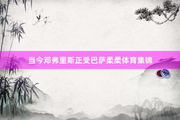 当今邓弗里斯正受巴萨柔柔体育集锦