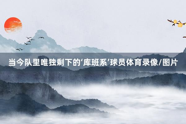 当今队里唯独剩下的‘库班系’球员体育录像/图片